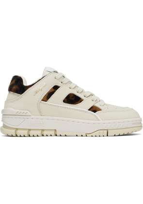 Axel Arigato Beige & Brown Area Lo Sneakers