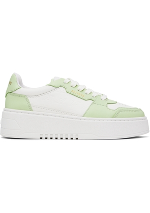 Axel Arigato White & Green Orbit Neo Sneakers