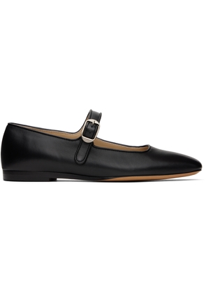 Le Monde Beryl Black Mary-Jane Ballerina Flats