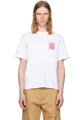 JACQUEMUS White 'Le T-shirt Esquimau' T-shirt