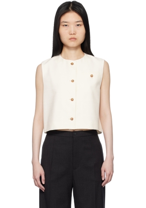 Loulou de Saison Off-White Esme Vest