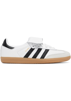 adidas Originals White & Black Samba LT Sneakers