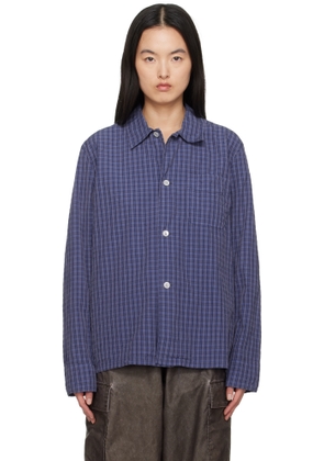 OUR LEGACY Blue Box Shirt