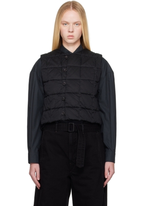 LEMAIRE Black Wadded Vest
