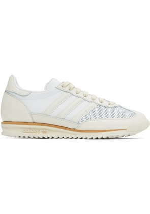 adidas Originals Off-White & White SL 72 Sneakers