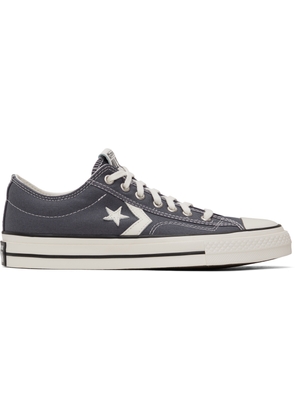 Converse Purple Star Player 76 Premium Canvas Sneakers