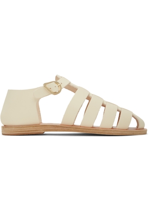 Ancient Greek Sandals Off-White Homeria Sandals
