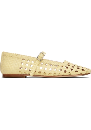 Miista Yellow Yeida Ballerina Flats