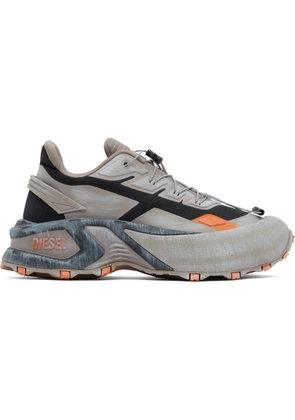 Diesel Gray D-Cage Runner Sneakers
