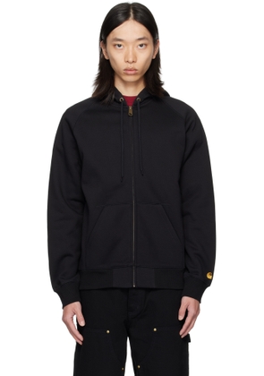 Carhartt Work In Progress Black Chase Hoodie