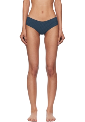 Fruity Booty Navy Bream Stripe Bikini Bottom