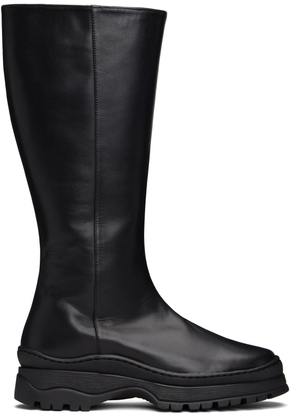 Nicole Saldaña Black Anna Tall Boots
