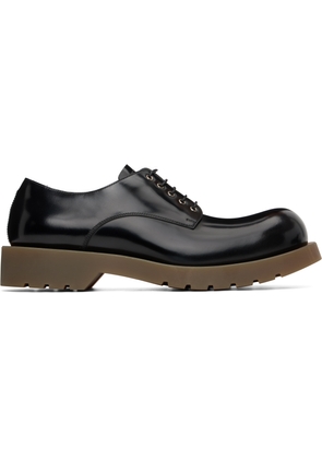 Jil Sander Black Lace Up Derbys