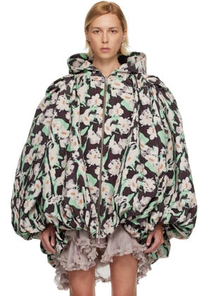 Collina Strada Black & Off-White Pillow Coat