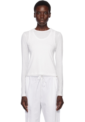 The Row White Seruni T-shirt