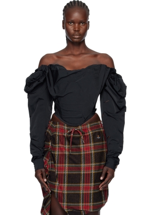 Vivienne Westwood Black LS Sunday Corset Top