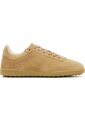 A. P.C. Beige Moe Sneakers
