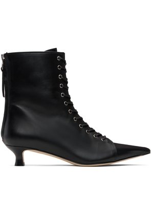 Aeyde Black Trixi Calf Leather Boots