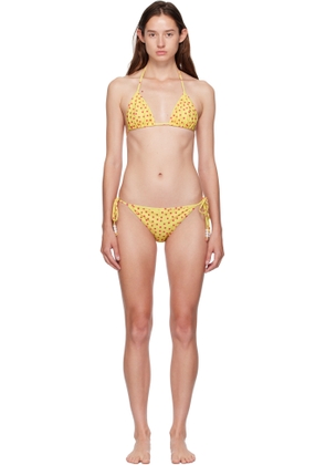 Bellini Bikini Yellow Daphne Dot Bikini