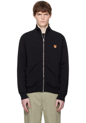 Maison Kitsuné Black Fox Head Patch Fullzip Regular Sweatshirt