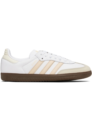 adidas Originals White Samba OG Sneakers