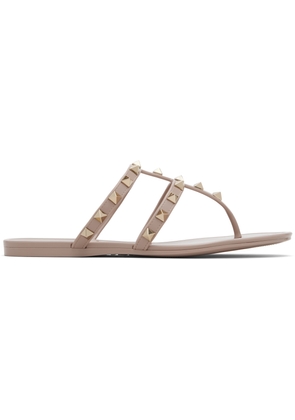 Valentino Garavani Pink Summer Rockstud Thong Sandals