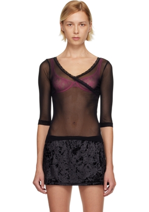 Fruity Booty Black Moss Wrap T-shirt