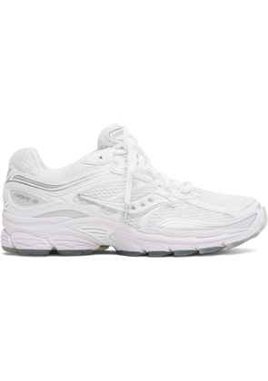 Saucony White ProGrid Omni 9 Socktop Sneakers