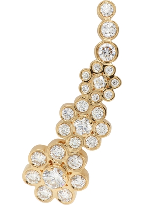 Sophie Bille Brahe Croissant Fleur Single Earring