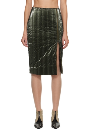 Nicklas Skovgaard SSENSE Exclusive Green Josephine Midi Skirt