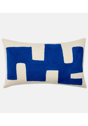 Jonathan Adler Ojai Blocks wool and cotton cushion