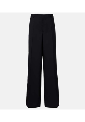 Gucci High-rise wool straight pants