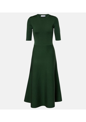 Gabriela Hearst Seymore wool, cashmere, and silk midi dress
