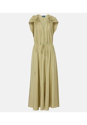 Polo Ralph Lauren Pleated midi dress