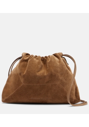 Brunello Cucinelli Suede crossbody bag