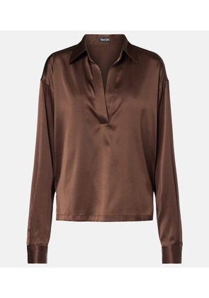 Tom Ford Silk-blend top