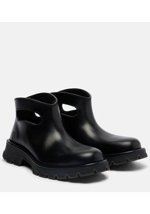 Loewe Bobby leather ankle boots