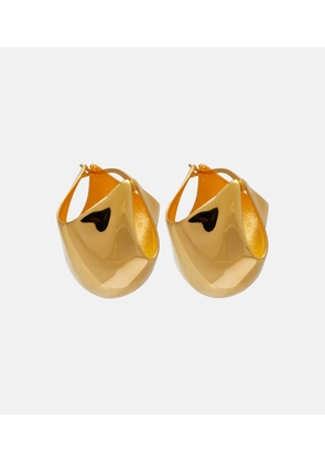 Khaite Lotus 18kt gold-plated earrings