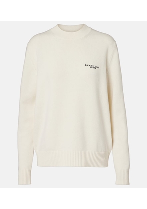 Givenchy Logo wool and cashmere sweater