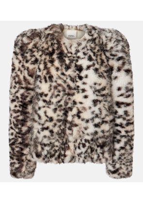Isabel Marant Bahria leopard-print jacket