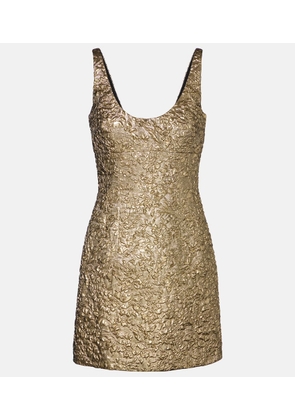 Emilia Wickstead Einna floral jacquard minidress