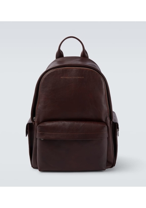 Brunello Cucinelli Leather backpack