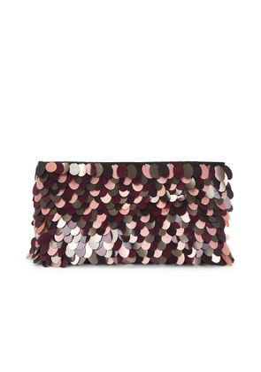 Dries Van Noten Pouch Bag in Burgundy - Burgundy. Size all.