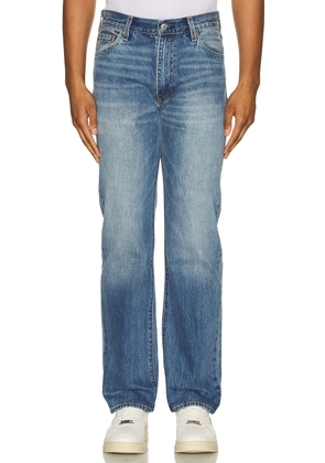 LEVI'S 555 Relaxed Straight Jeans in Indigo Champion - Denim-Medium. Size 32 (also in 34, 36, 38).