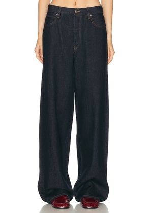 FRAME X Amelia Gray The Detour Jeans in Rinse - Blue. Size 23 (also in 25, 26, 27, 28, 29, 30, 32).