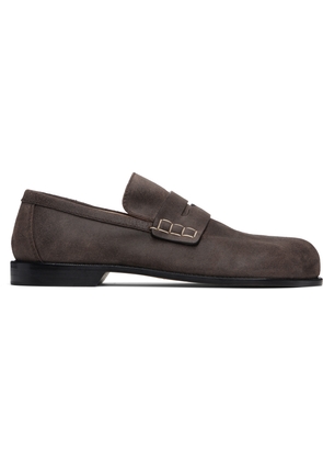 JW Anderson Brown Paw Loafers