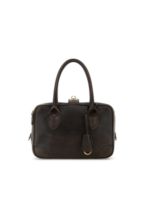 Golden Goose Brown Leather Vita Handbag