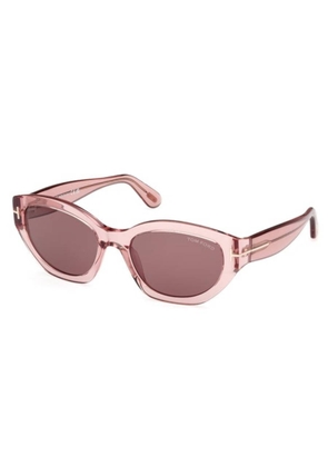 Tom Ford Penny Light Pink Cat Eye Ladies Sunglasses FT1086 72E 55
