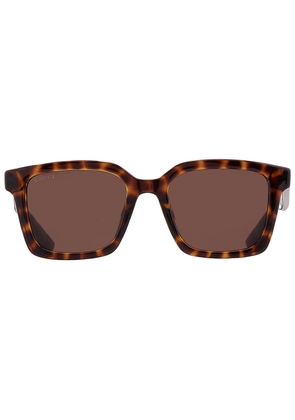Gucci Brown Square Mens Sunglasses GG1582SK 002 54