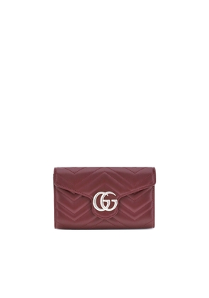 Gucci Gg Marmont Wallet With Chain